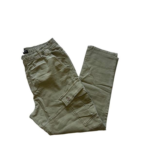 Cotton On Men's Military Cargo Pants in 2XL NWT Green Performance Athleisure - Picture 1 of 12